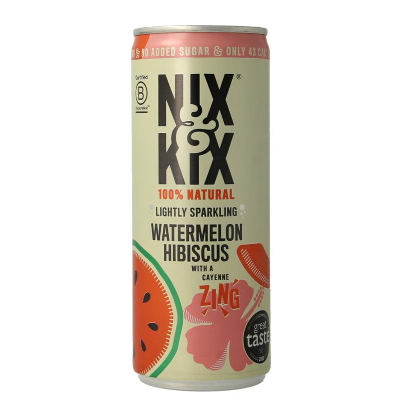 Nix & Kix Watermelon Hibiscus Blikje