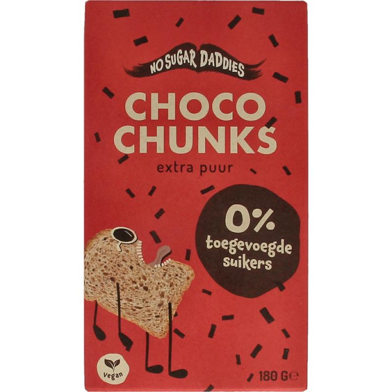 No Sugar Daddies Choco Chunks Extra Puur Bio