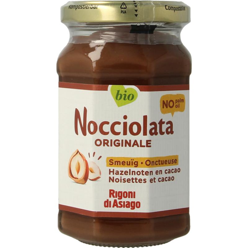 Nocciolata Chocolade Hazelnootpasta Bio