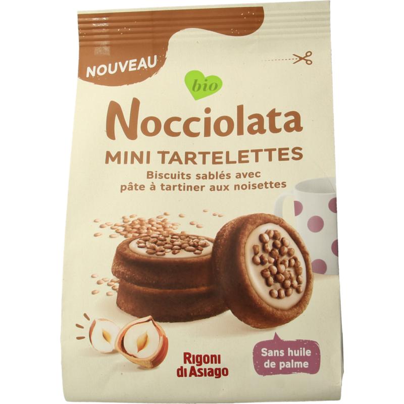 Nocciolata Bianca Tartlets Bio