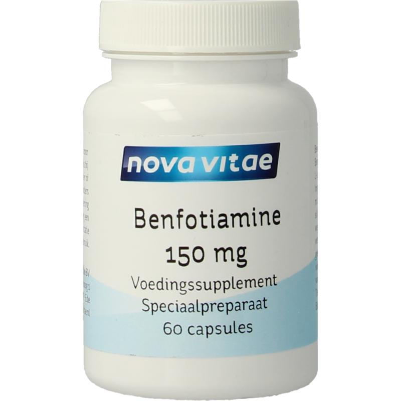 Nova Vitae Benfotiamine (Vitamine B1) 150Mg