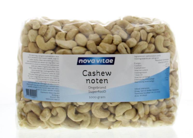 Nova Vitae Cashewnoten Ongebrand Raw