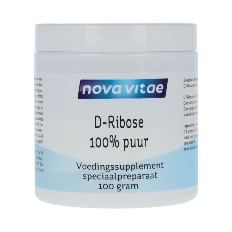Nova Vitae D-Ribose 100% Puur