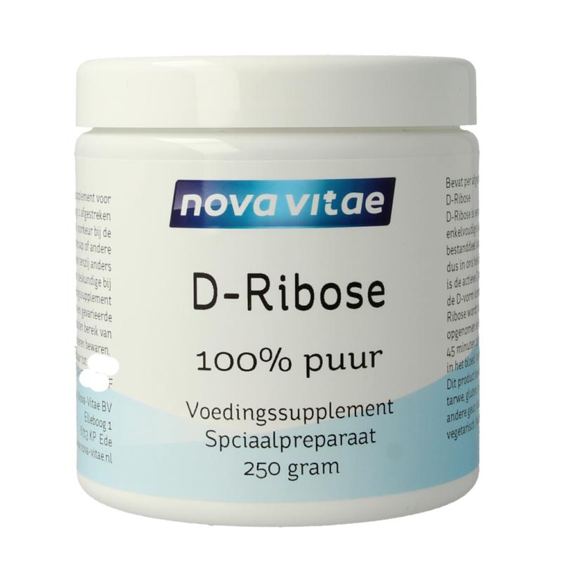 Nova Vitae D Ribose 100% Puur