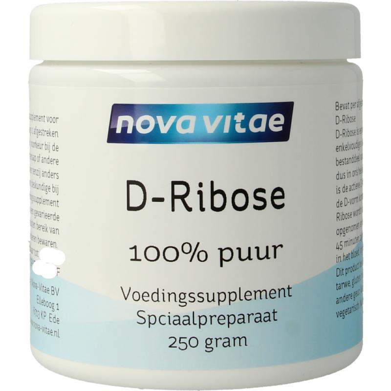 Nova Vitae D Ribose 100% Puur