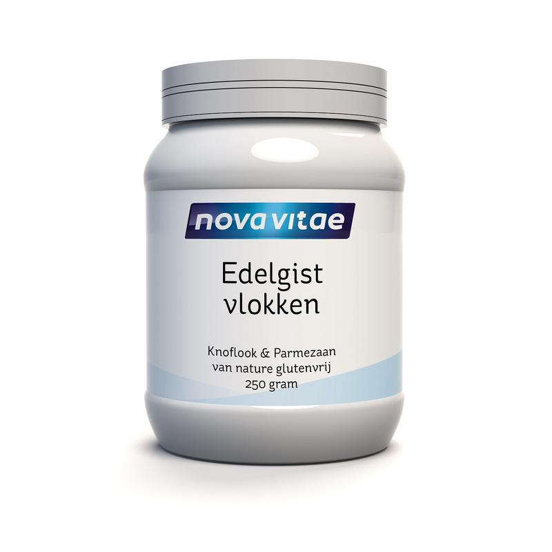 Nova Vitae Edelgistvlokken Knoflook & Parmezaan