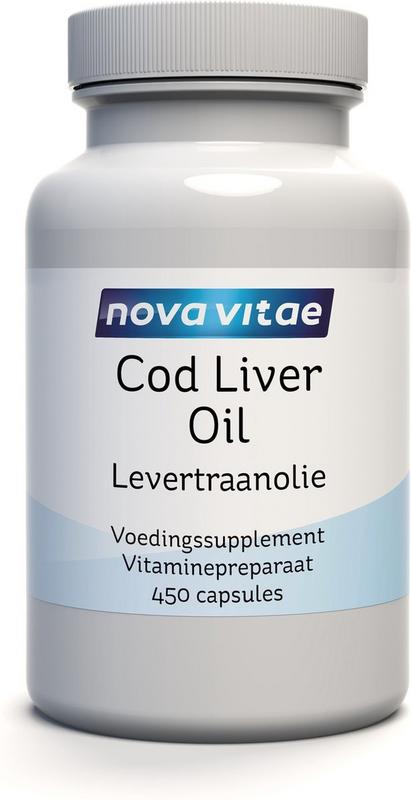 Nova Vitae Levertraanolie Capsules