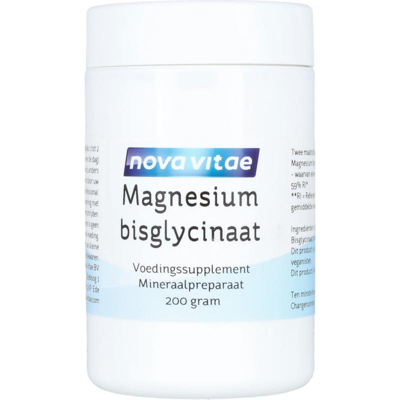 Nova Vitae Magnesium Bisglycinaat Poeder