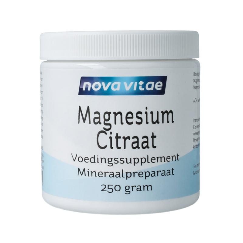 Nova Vitae Magnesium Citraat Poeder