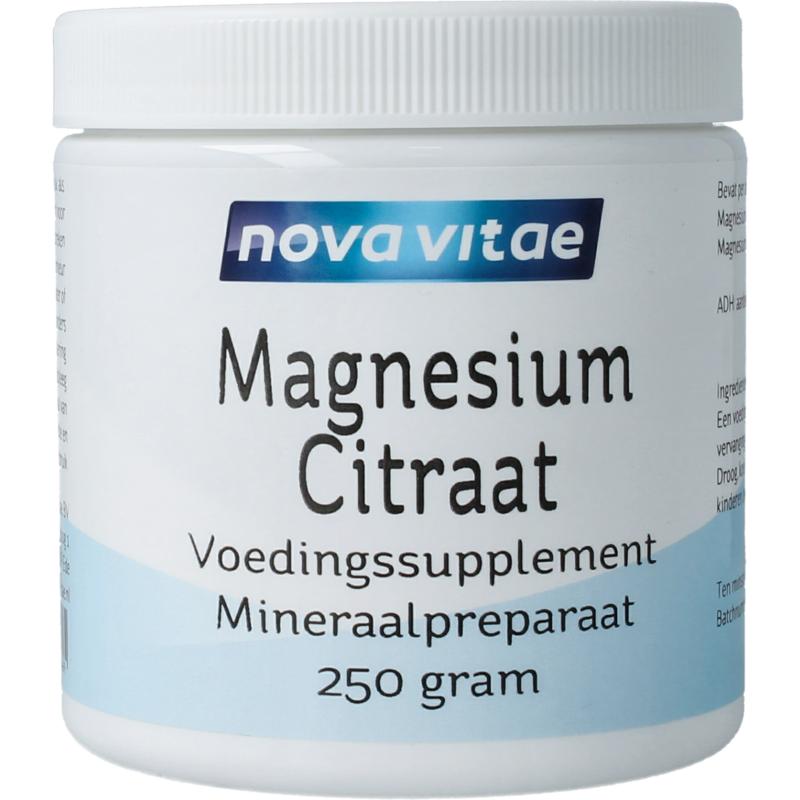 Nova Vitae Magnesium Citraat Poeder