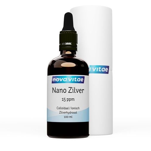 Nova Vitae Nano Zilver Colloidaal15ppm