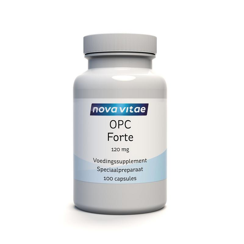 Nova Vitae Opc Forte 120Mg 95% (Druivenpit Extract)