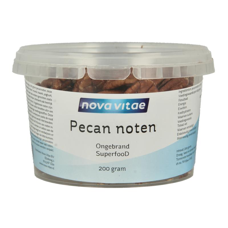 Nova Vitae Pecannoten Ongebrand Raw