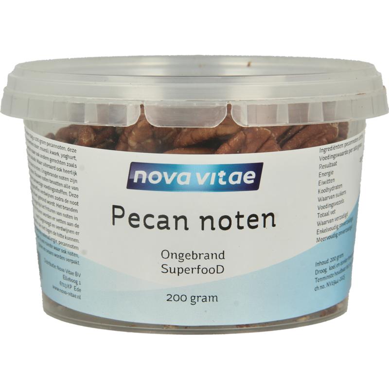 Nova Vitae Pecannoten Ongebrand Raw
