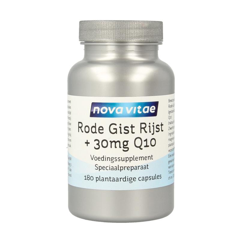 Nova Vitae Rode Gist Rijst + 30Mg Q10