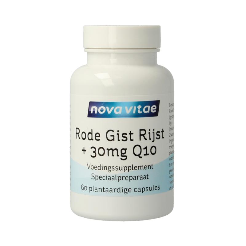 Nova Vitae Rode Gist Rijst + 30Mg Q10