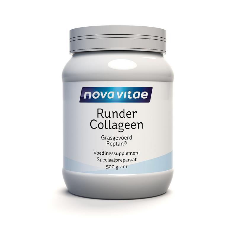 Nova Vitae Runder Collageen Gras Gevoerd Peptan