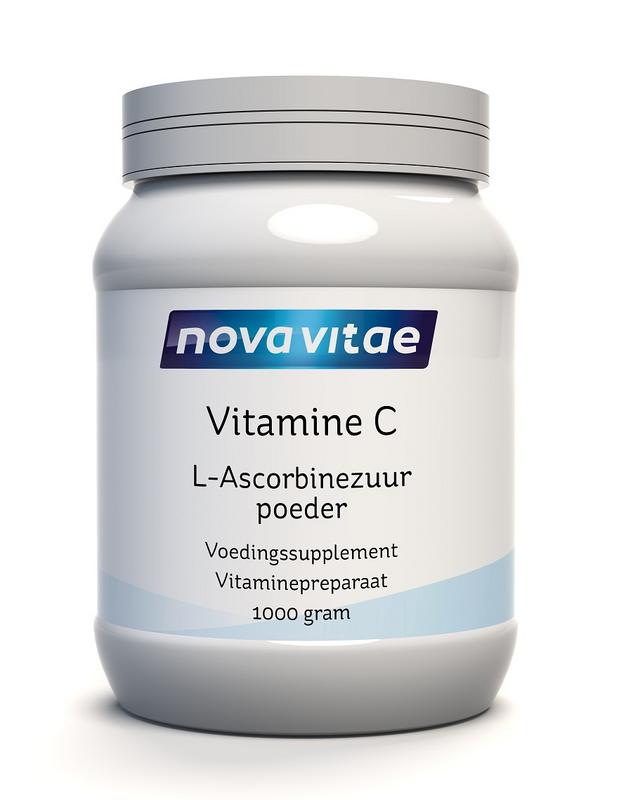 Nova Vitae Vitamine C Ascorbinezuur Poeder