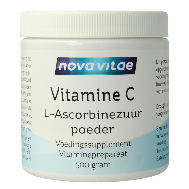 Nova Vitae Vitamine C Ascorbinezuur Poeder