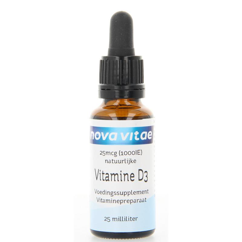 Nova Vitae Vitamine D3 1000Iu Druppel