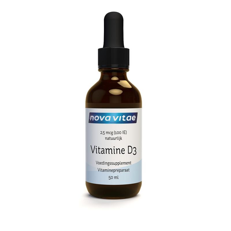 Nova Vitae Vitamine D3 100Iu Druppel