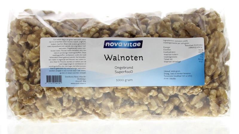 Nova Vitae Walnoten Ongebrand Raw