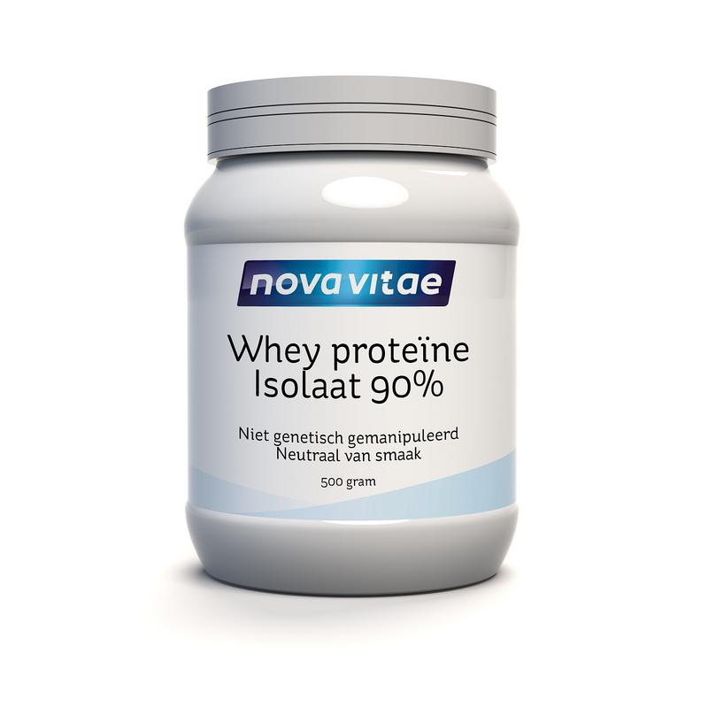 Nova Vitae Whey Proteine Isolaat 90%