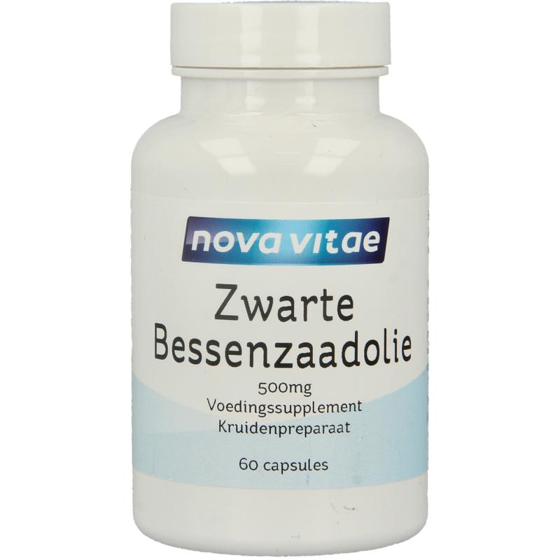 Nova Vitae Zwarte Bessenzaad Olie