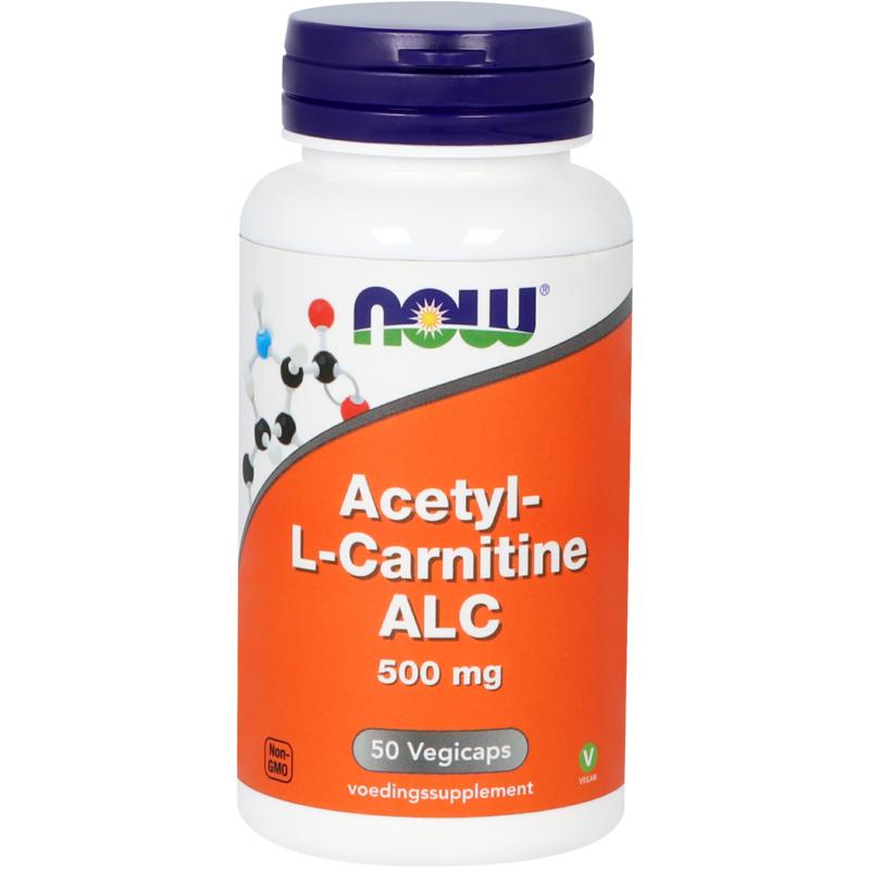 Now Acetyl-L-Carnitine 500Mg