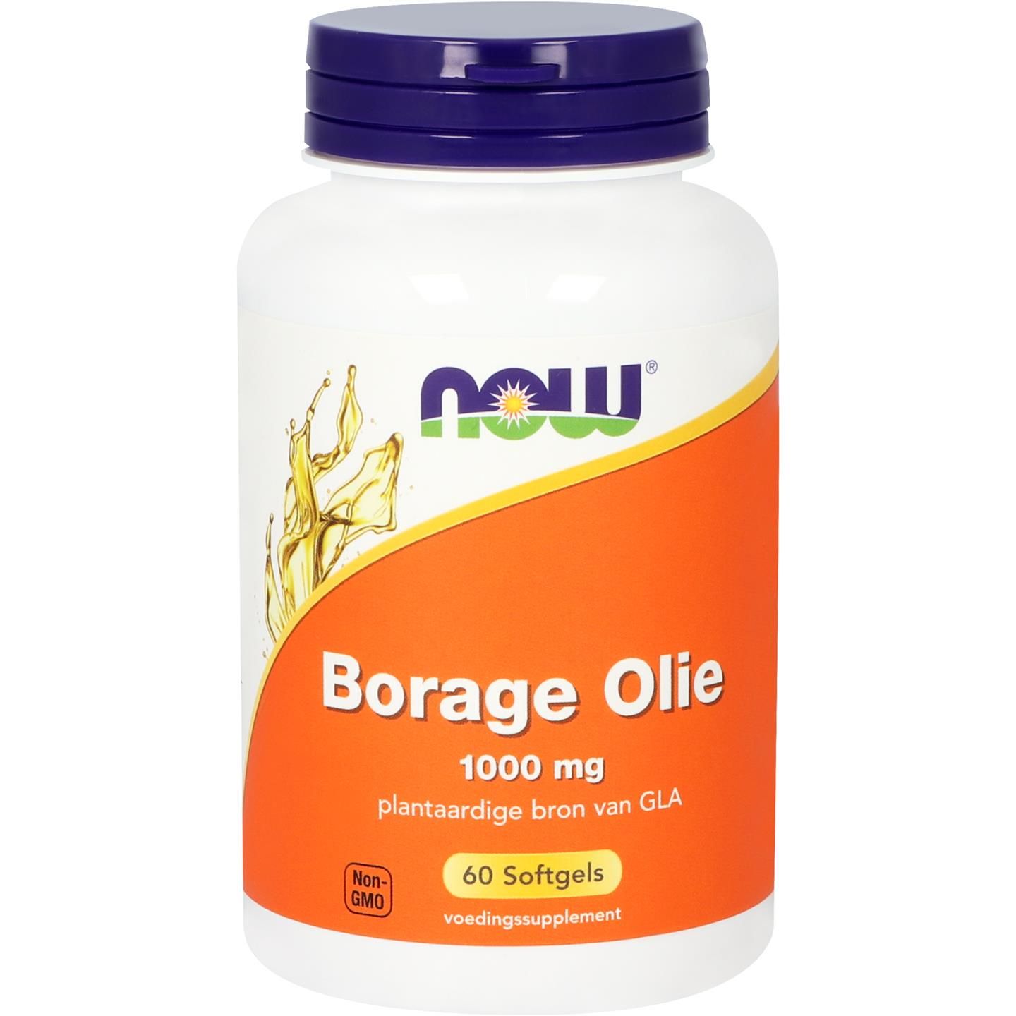 Now Borage Olie 1000Mg