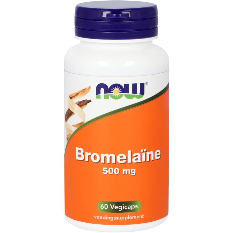 Now Bromelaine 500Mg