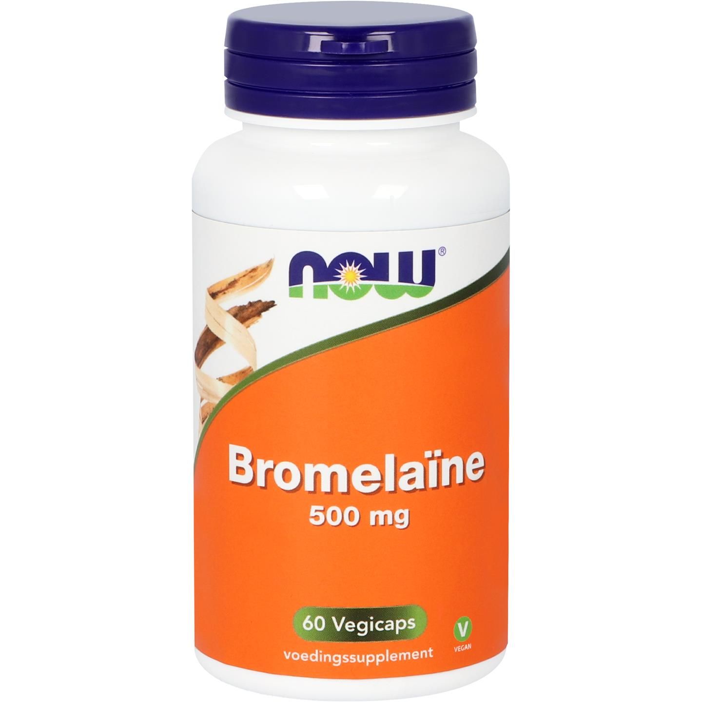 Now Bromelaine 500Mg