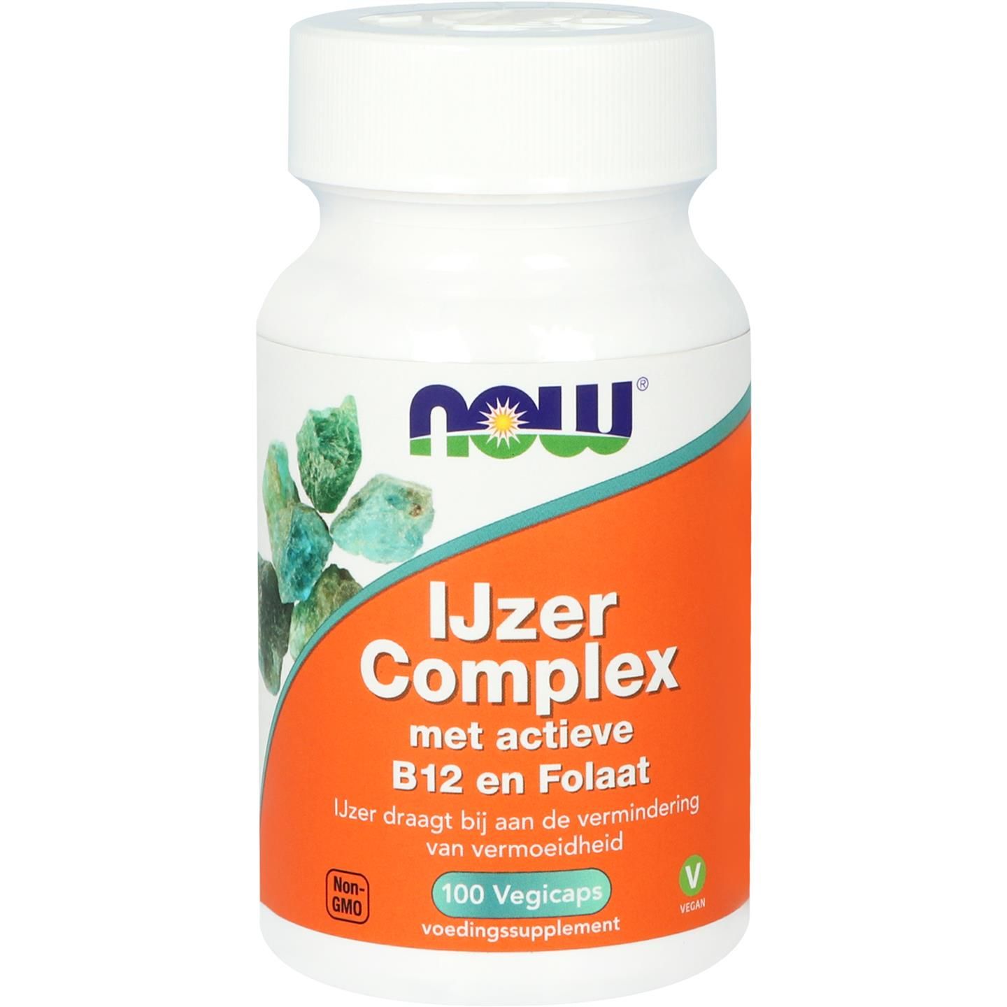 Now Ijzer Complex Met Actieve B12 En Folaat