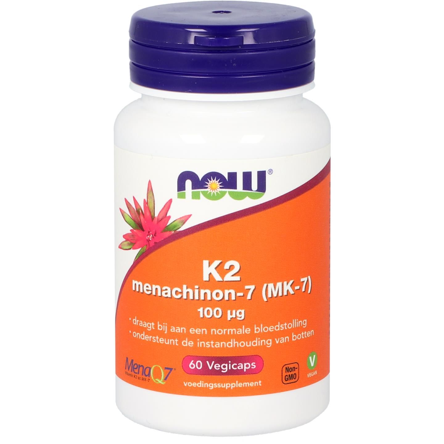 Now K2 Menachinon-7 (Mk-7) 100Mcg