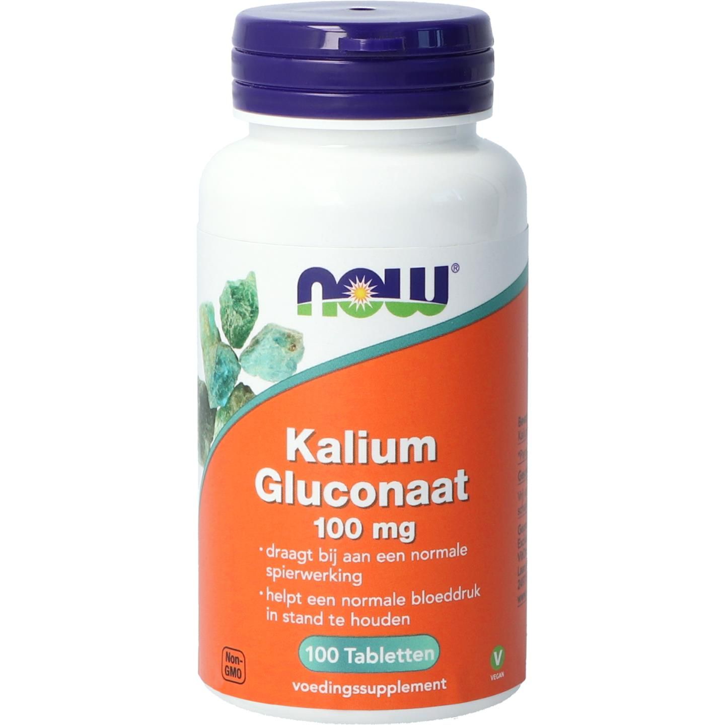Now Kalium Gluconaat 100Mg