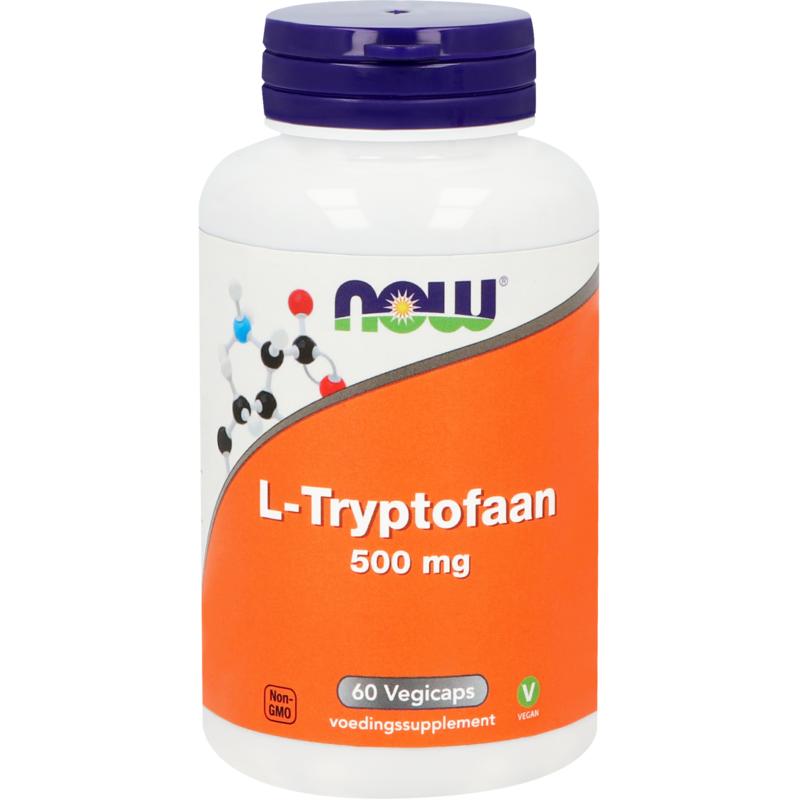 Now L-Tryptofaan 500Mg