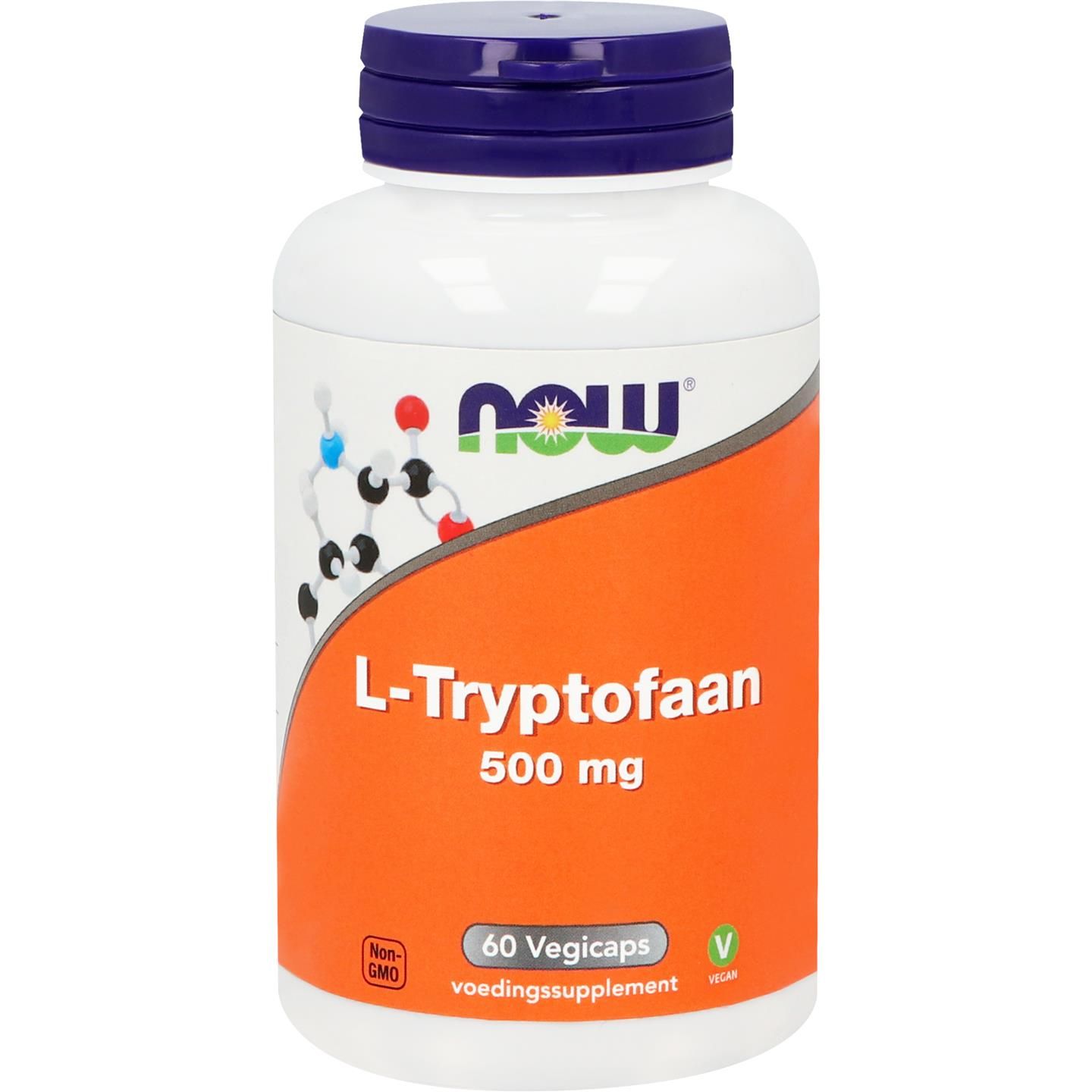 Now L-Tryptofaan 500Mg