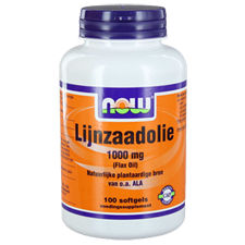 Now Lijnzaadolie 1000Mg