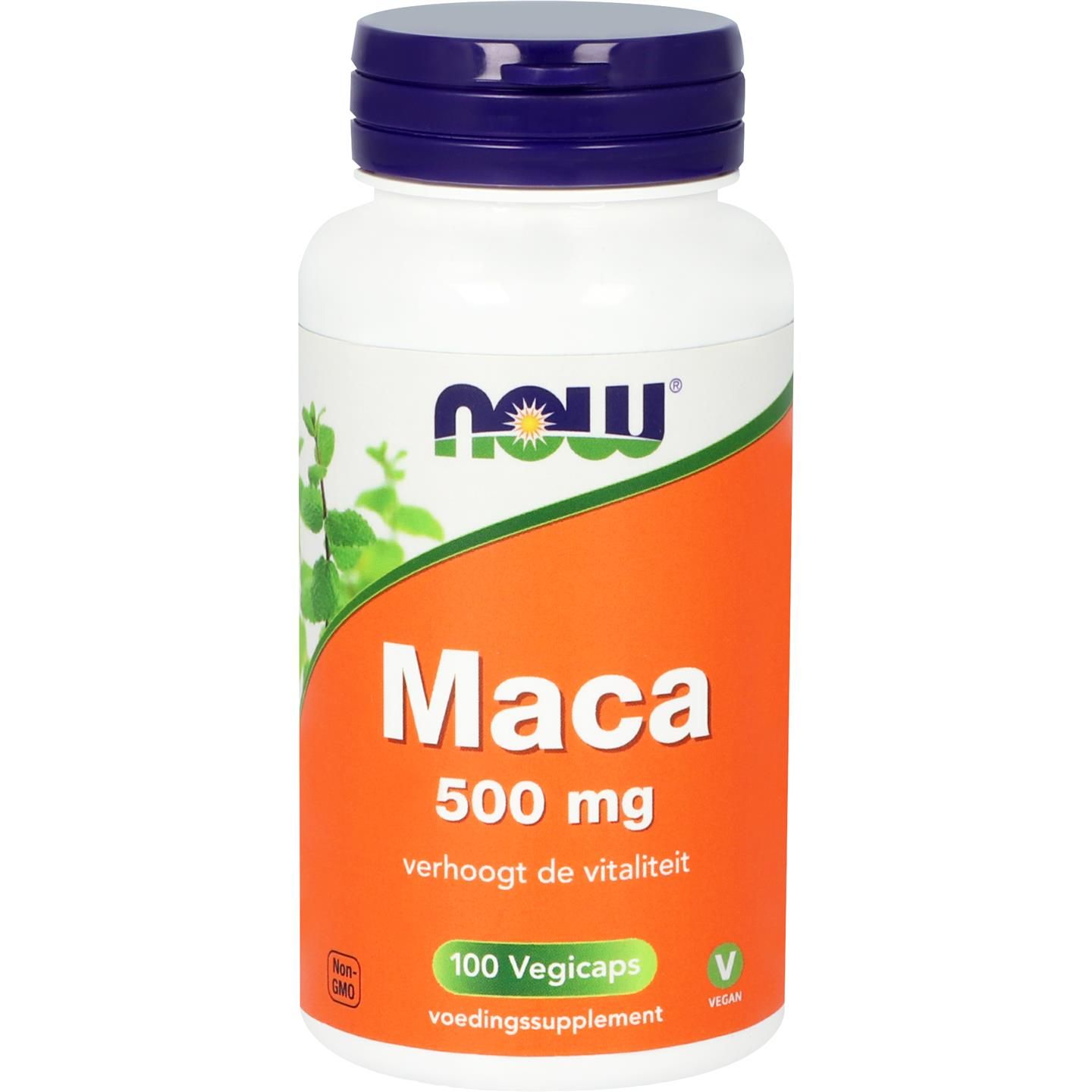 Now Maca 500Mg