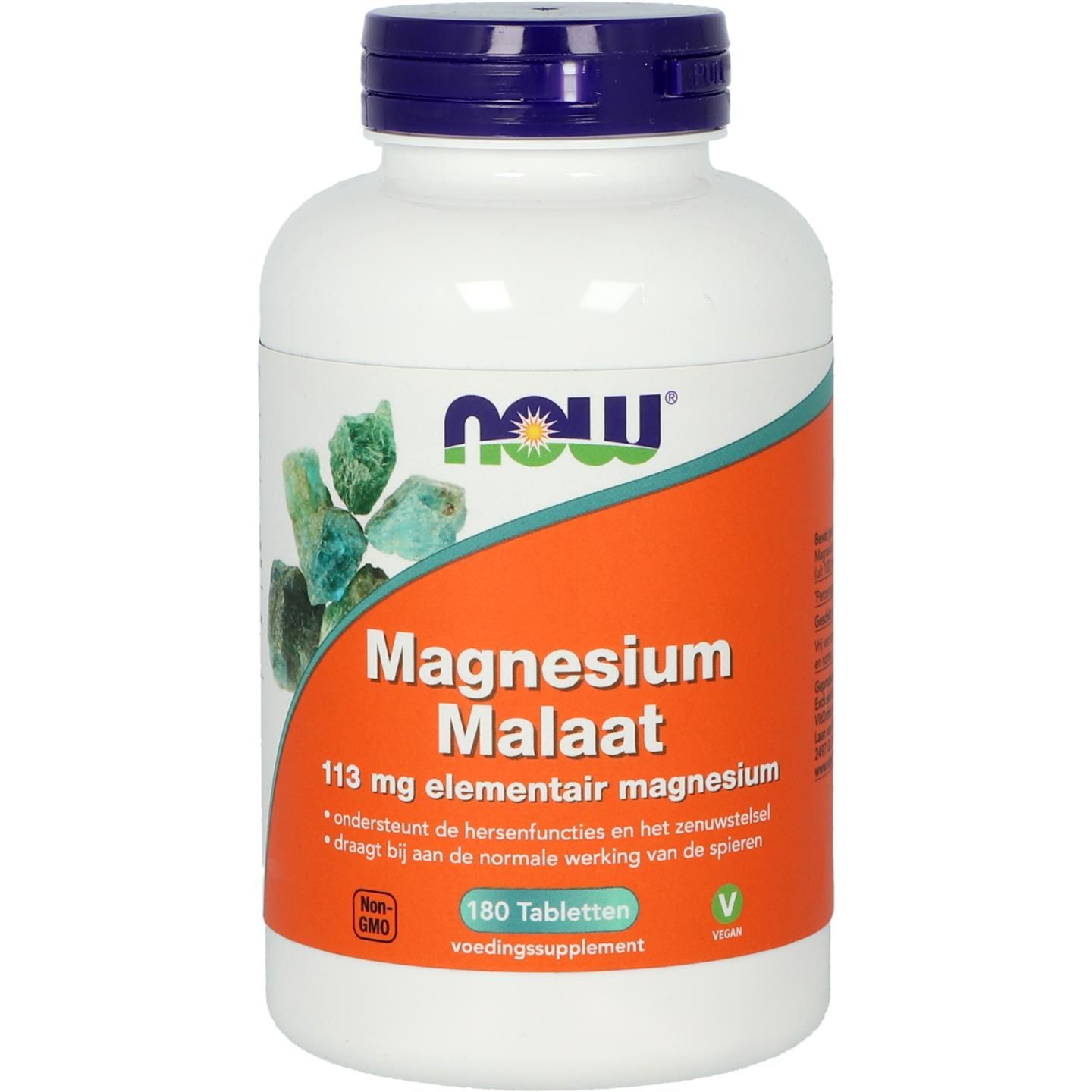 Now Magnesium Malaat 113Mg