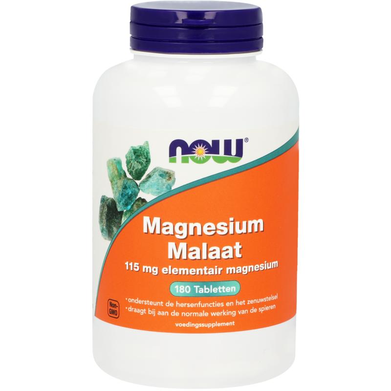 Now Magnesium Malaat 113Mg