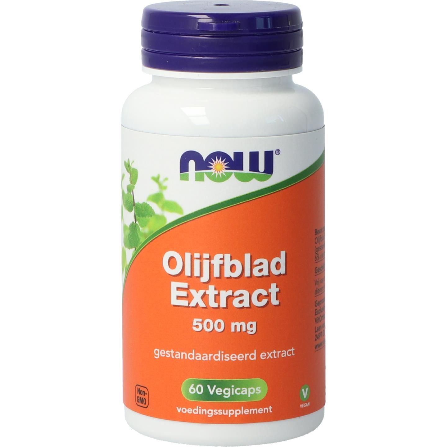 Now Olijfblad Extract 500Mg