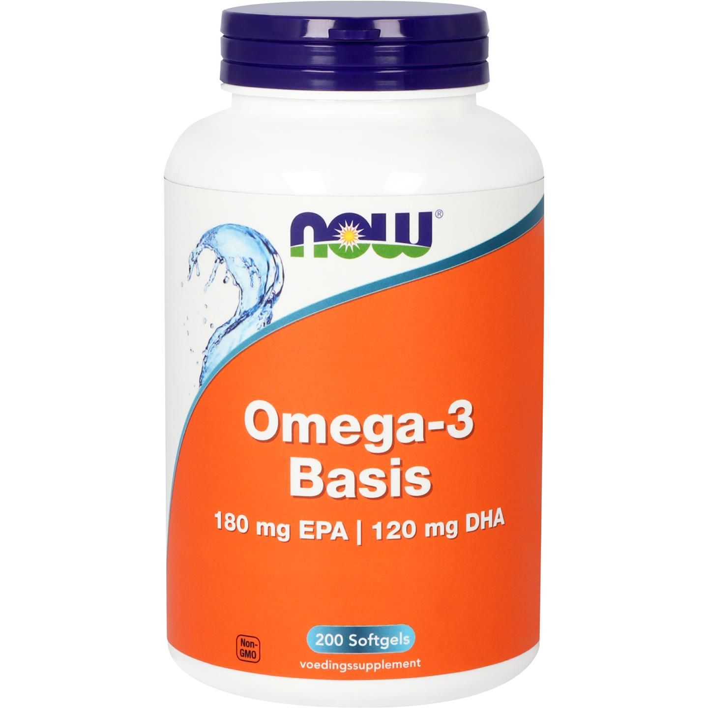 Now Omega-3 Basis 180 Mg Epa 120 Mg Dha