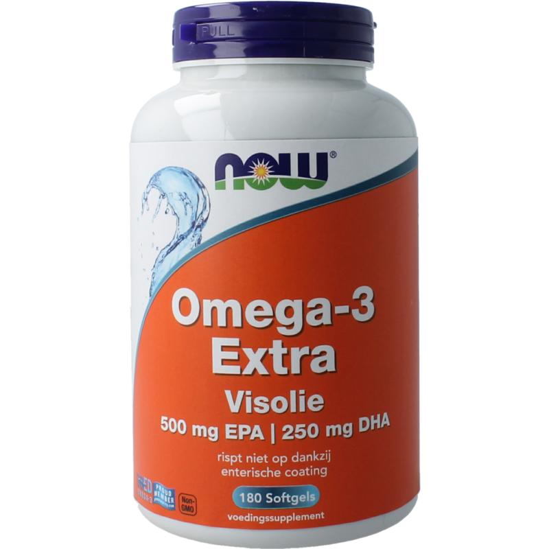 Now Omega 3 Extra Visolie 500Mg