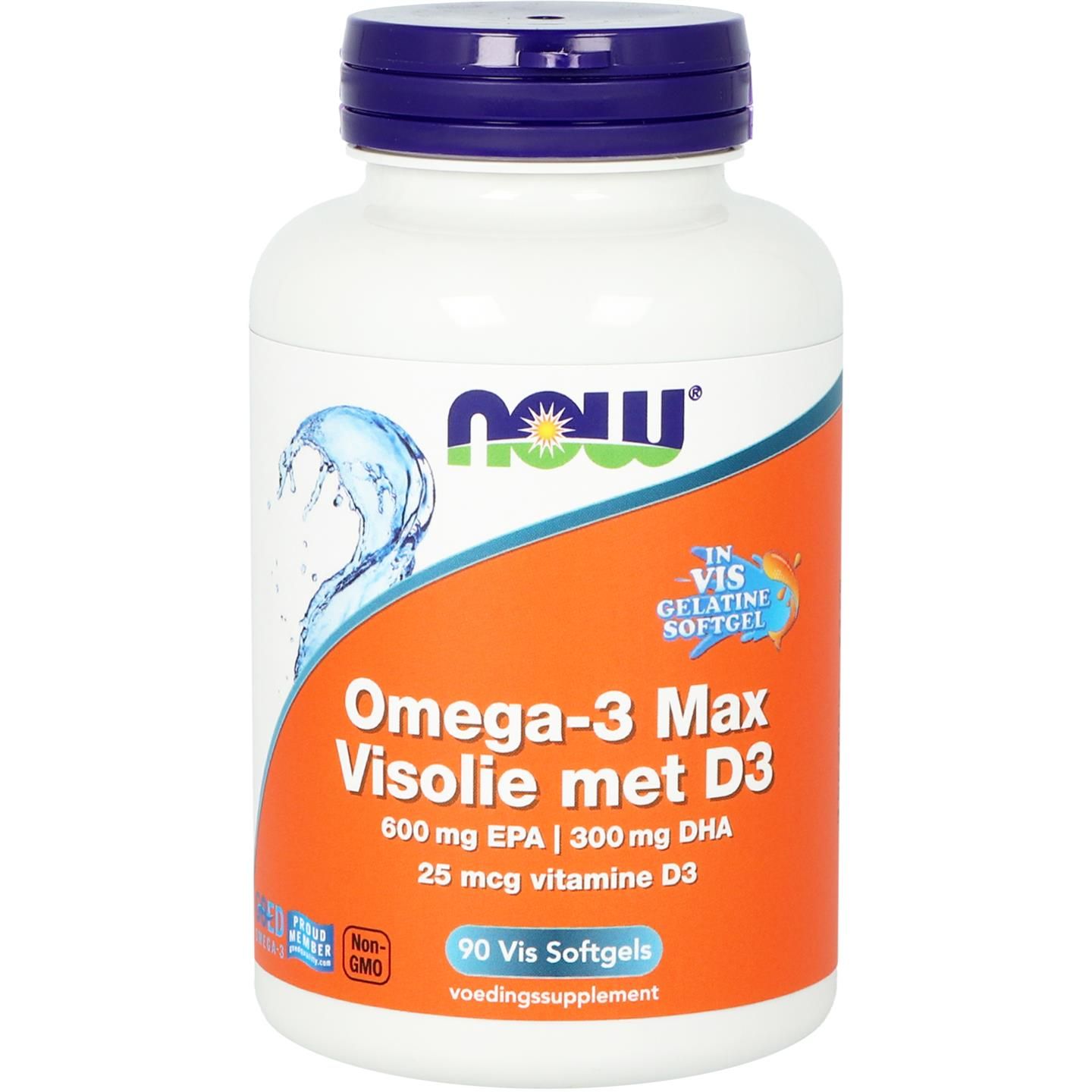 Now Omega 3 Max Visolie D3 Epa Dha