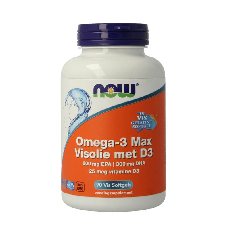 Now Omega 3 Max Visolie D3 Epa Dha