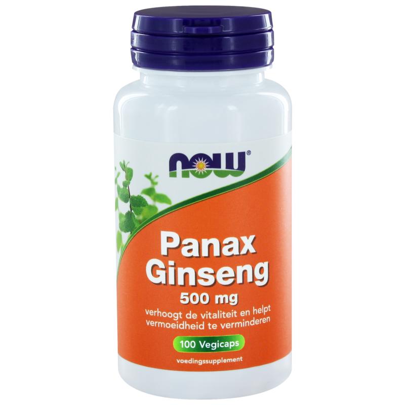 Now Panax Ginseng 500Mg