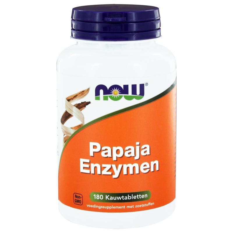 Now Papaya Enzymen Kauwtabletten