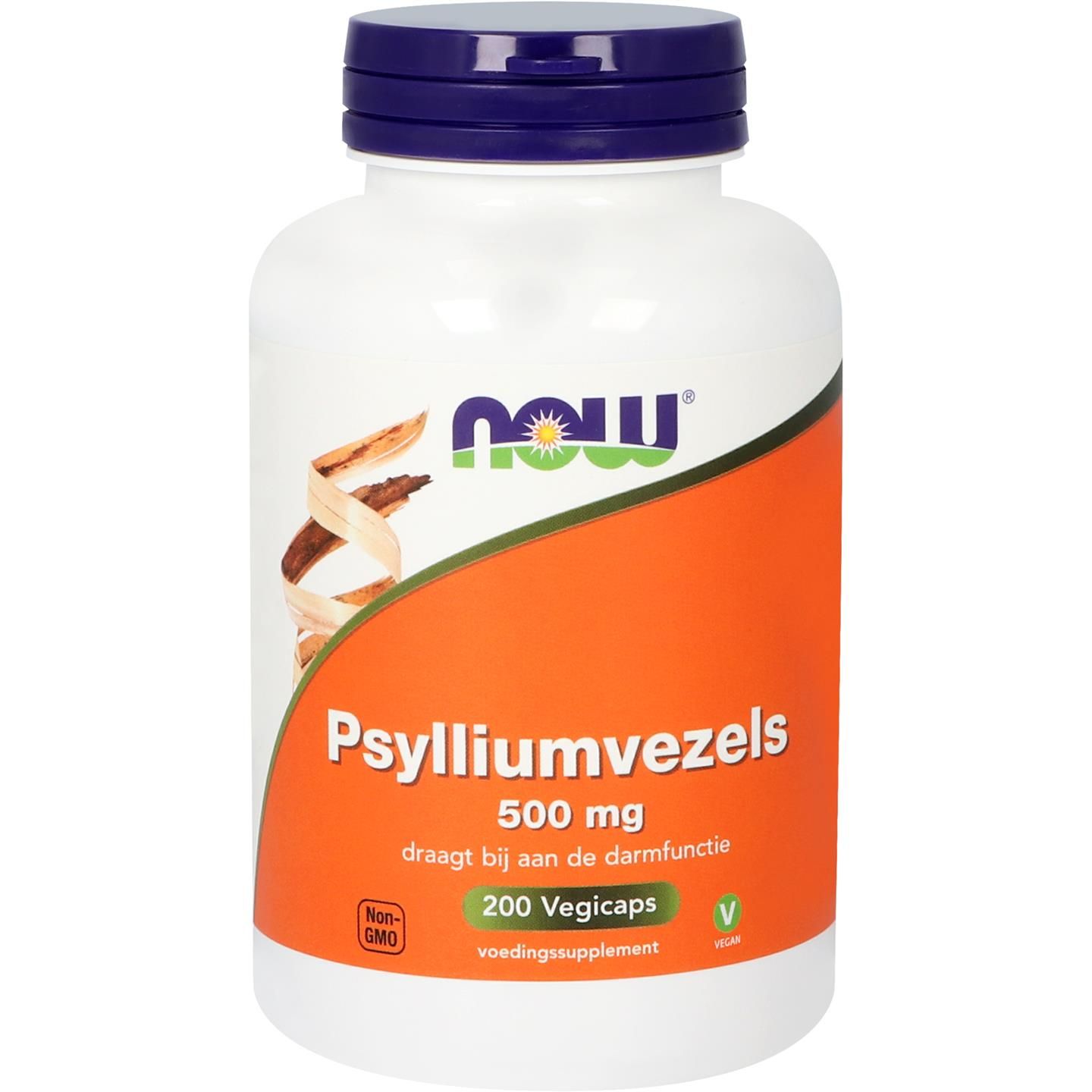 Now Psylliumvezels 500Mg