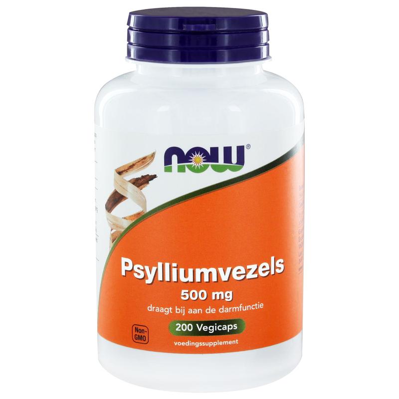 Now Psylliumvezels 500Mg